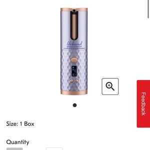 Cordless automatic curler